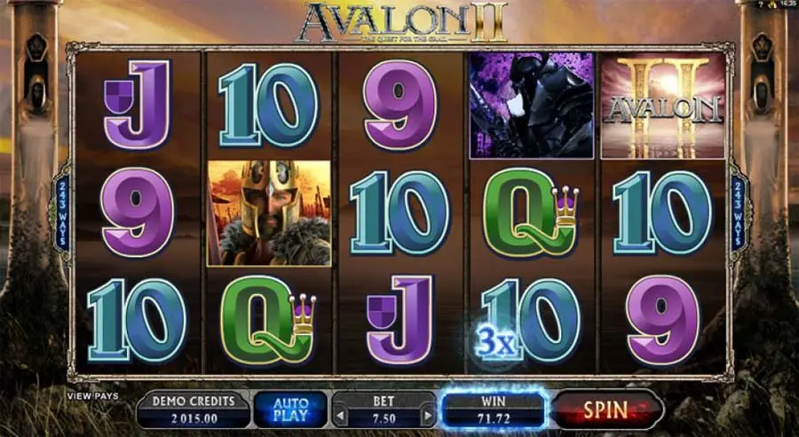 Avalon_II_Slot Features
