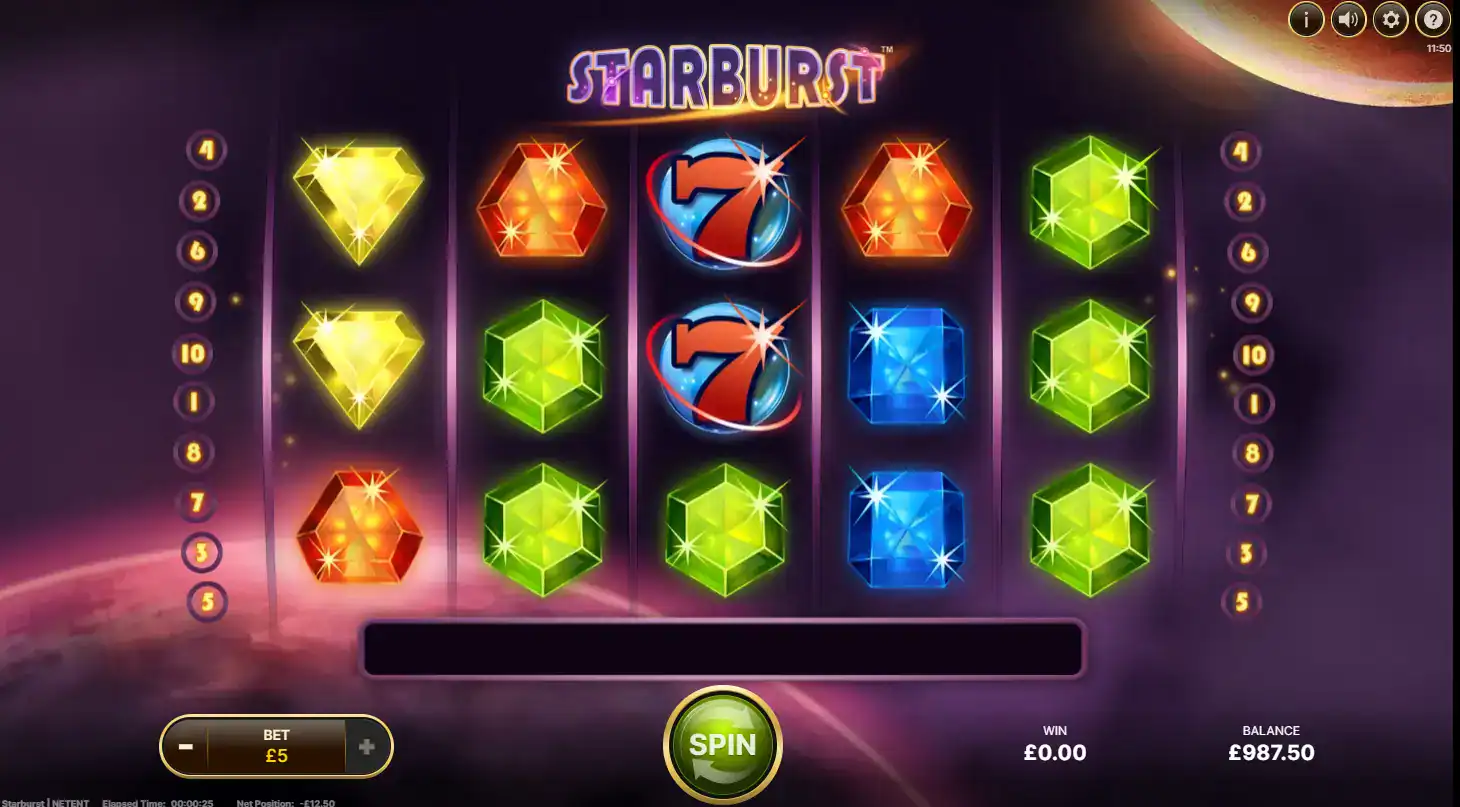 starburst casino