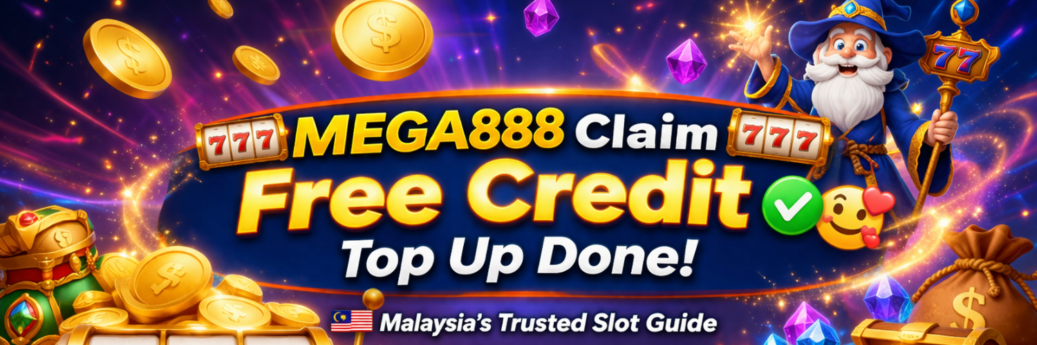 Mega888 Claim free credit